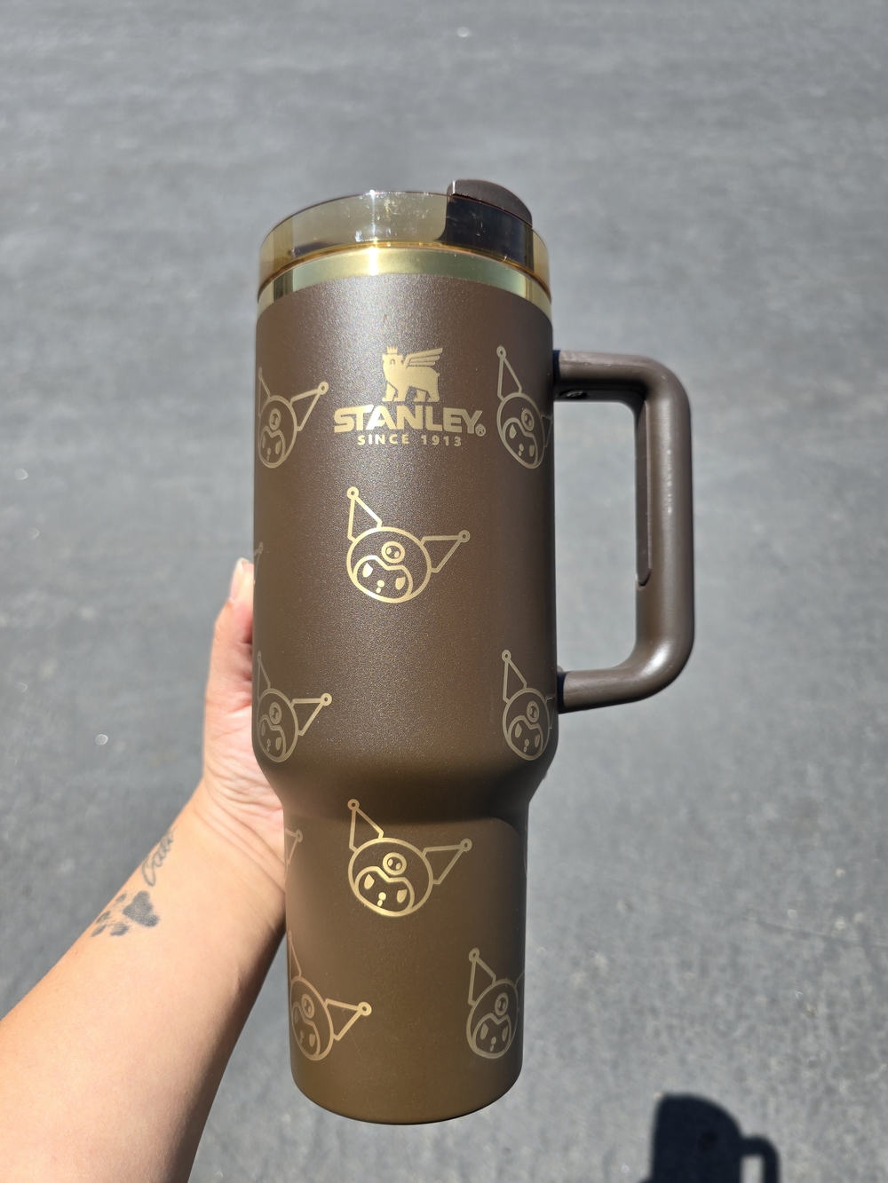 Kuromi Brown Tumbler 🤎